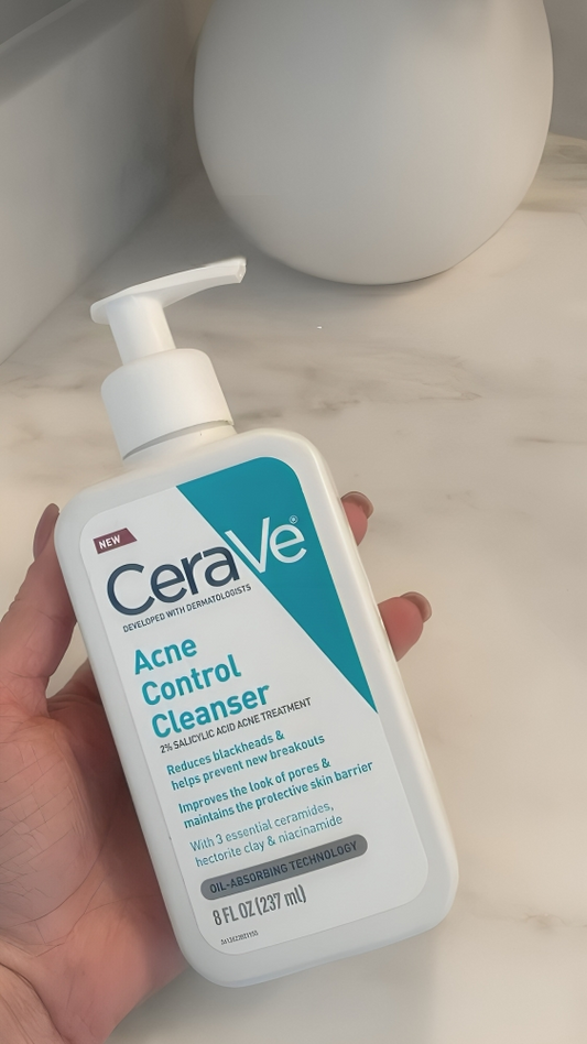 CeraVe Acne Control Cleanser (237 ML) | For Acne-Prone Skin (Bar-code scannable)