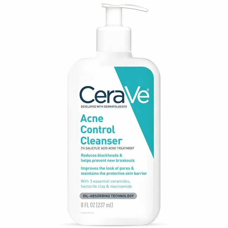 CeraVe Acne Control Cleanser (237 ML) | For Acne-Prone Skin (Bar-code scannable)