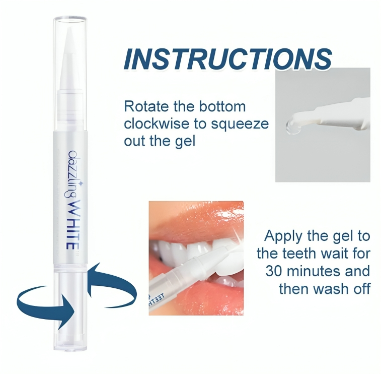 Teeth Whitening Pen | Stain Removing | Can Remove Plaque |