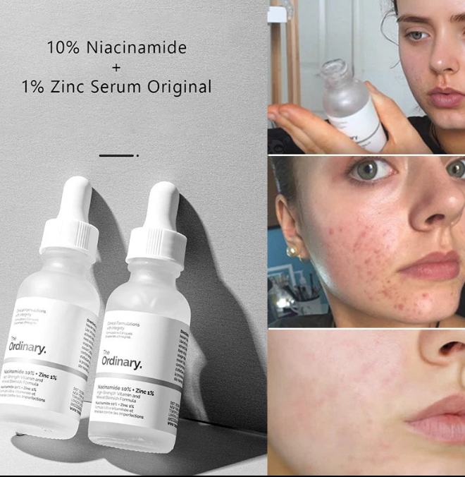 THE ORDINARY NIACINAMIDE 10% + ZINC 1% (30 ML) WITH BATCH CODE