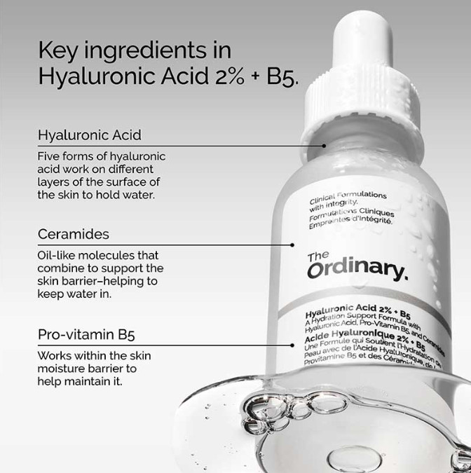 THE ORDINARY HYALURONIC ACID 2% + B5 (30 ML) WITH BATCH CODE